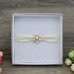 Flocked Invitation Card Wedding Card with Paper Box Greeting Card Customized 